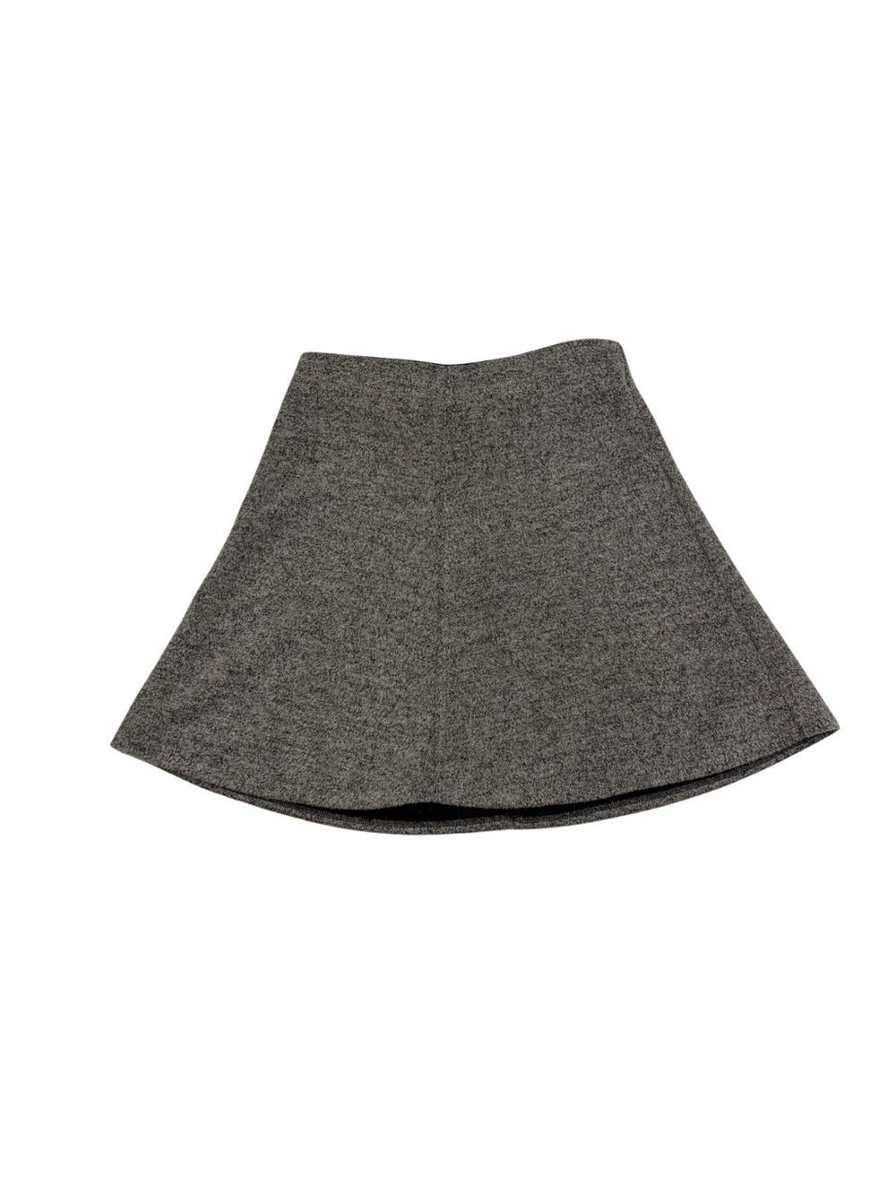 NWT: LOFT Heathered Charcoal A-Line Skirt | S
